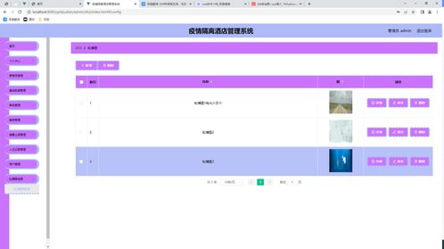 SpringBoot疫情隔離酒店管理系統的開發 論文、源碼與調試解析